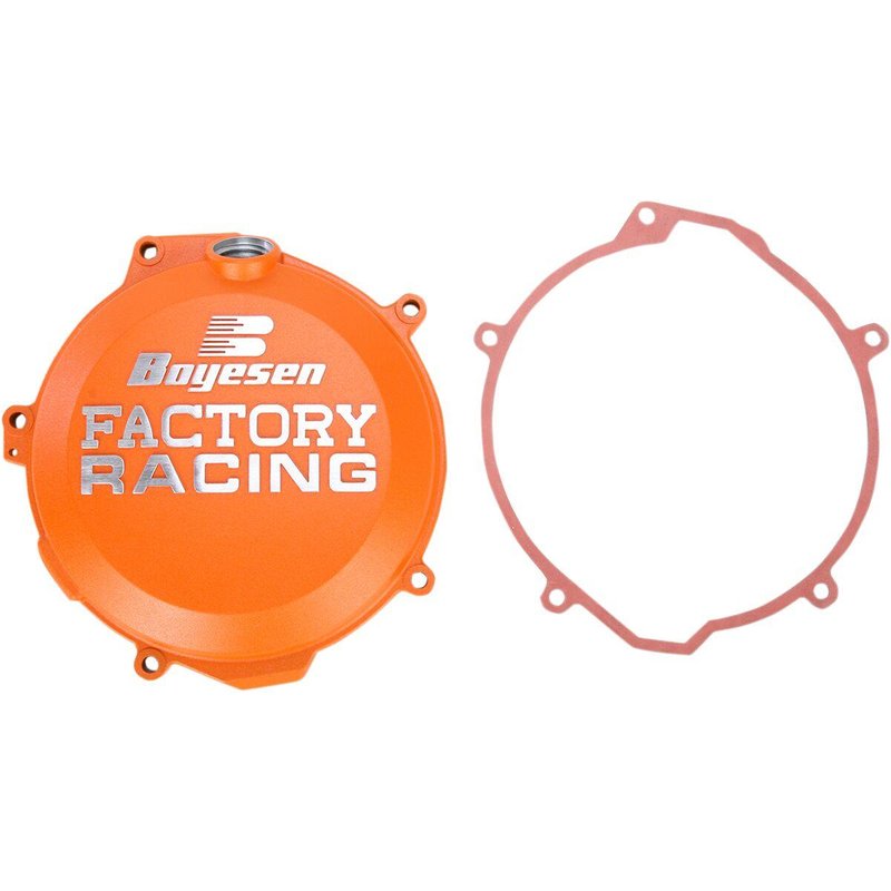 CC-44AO - Boyesen Factory Clutch Protector For KTM EXC-F250 2013-2016 - Orange