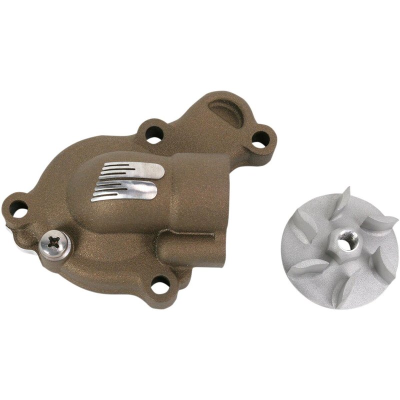 WPK-38AM - Boyesen Supercooler Water Pump Cover & Impeller Kit For Yamaha YZF450 2010-2013 - Magnesium