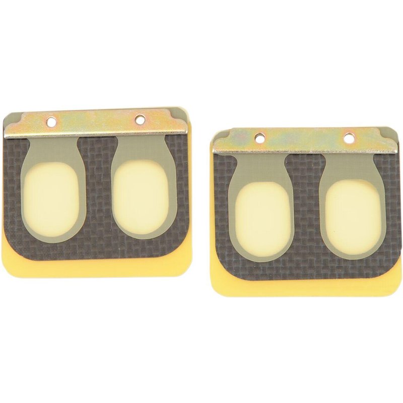 PSR-181 - Boyesen Replacement Pro Series Reed Set for RAD Valve For Honda CR125 2003 - Carbon Fiber/Yellow