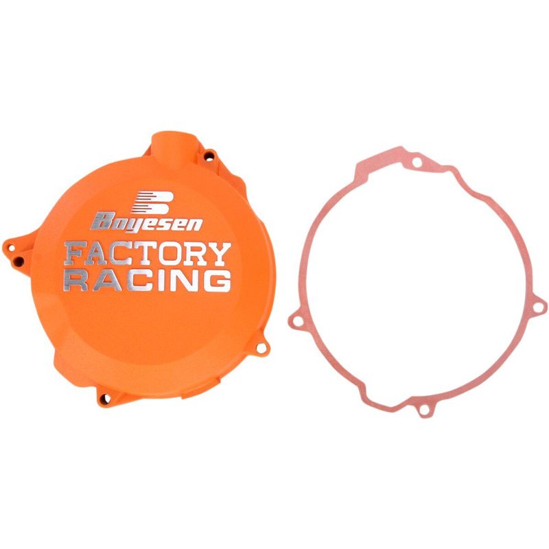 CC-41O - Boyesen Factory Clutch Protector For KTM EXC125 2001-2016 - Orange
