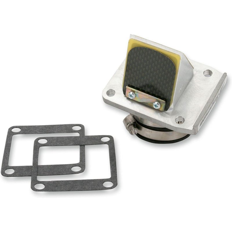 RAD-10E - Boyesen Rad Valve Reed Cage Assembly For Kawasaki KX100 2001-2021 - Black/Silver