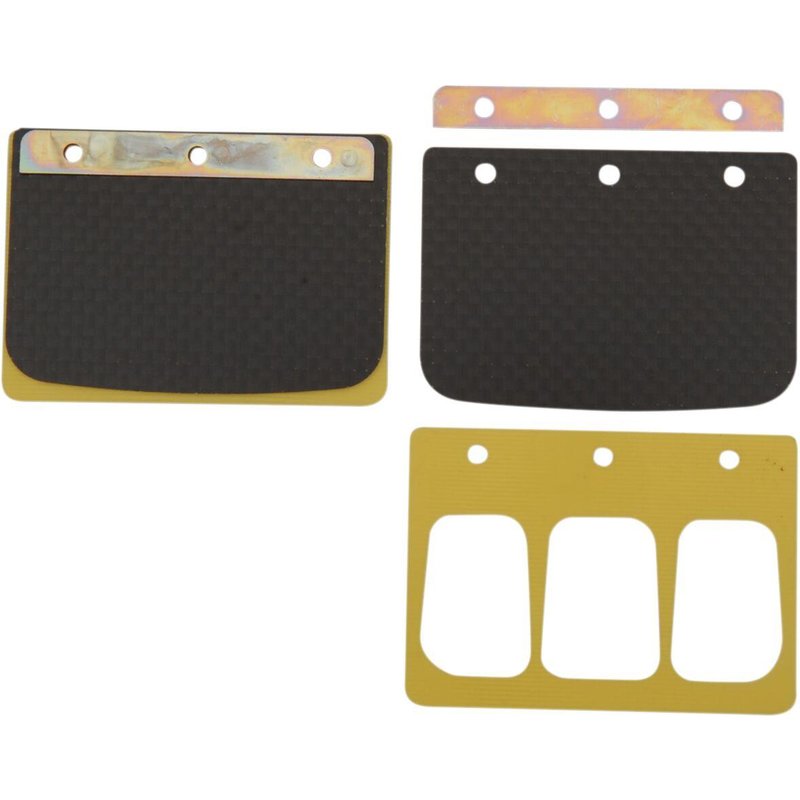PRO-215 - Boyesen Pro Series Reed Set For Honda CR250 2005-2007 - Carbon Fiber/Yellow