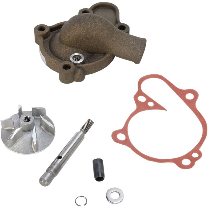 WPK-31AM - Boyesen Supercooler Water Pump Covers & Impeller Kit For Yamaha YZ125 2005-2026 - Magnesium