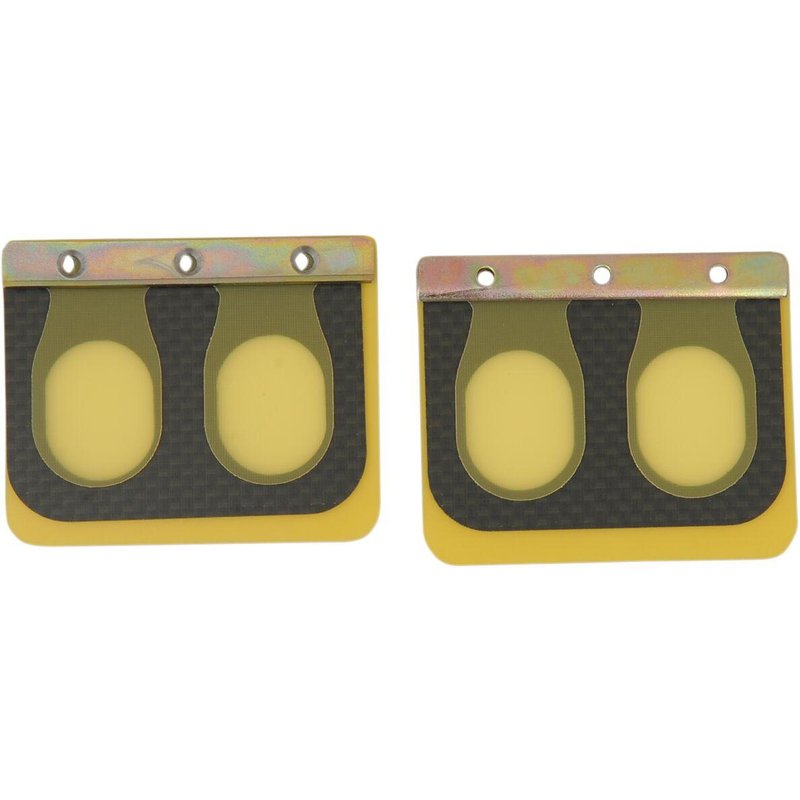 PSR-201 - Boyesen Replacement Pro Series Reed Set for RAD Valve For Honda CR250 2004 - Carbon Fiber/Yellow