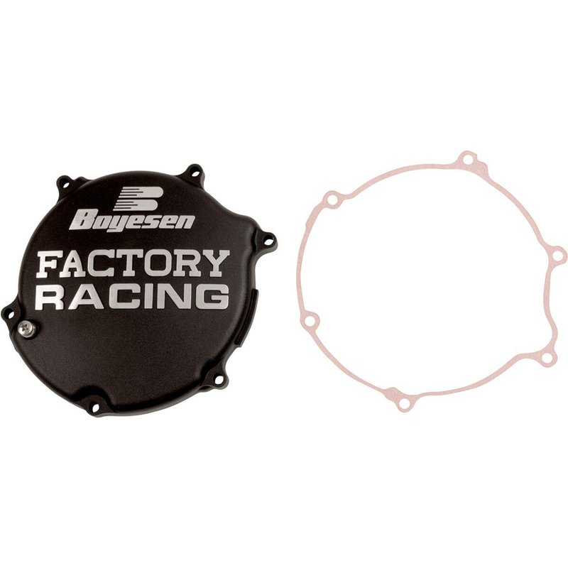 CC-11AB - Boyesen Factory Clutch Protector For Kawasaki KX125 2003-2007 - Black