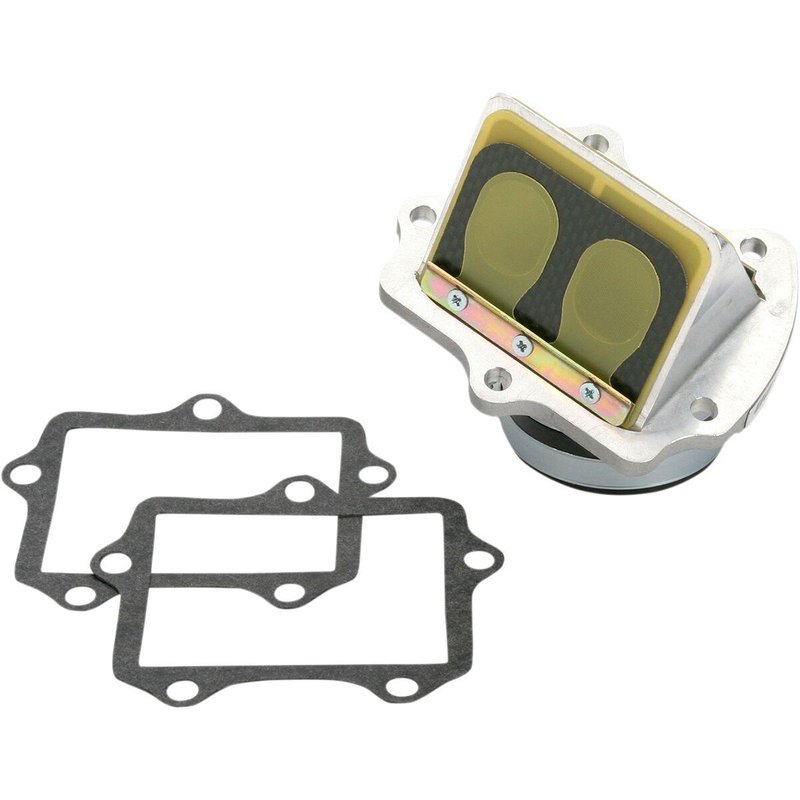 RAD-24K - Boyesen Rad Valve Reed Cage Assembly For Suzuki RM 250 2004-2011 - Black/Silver