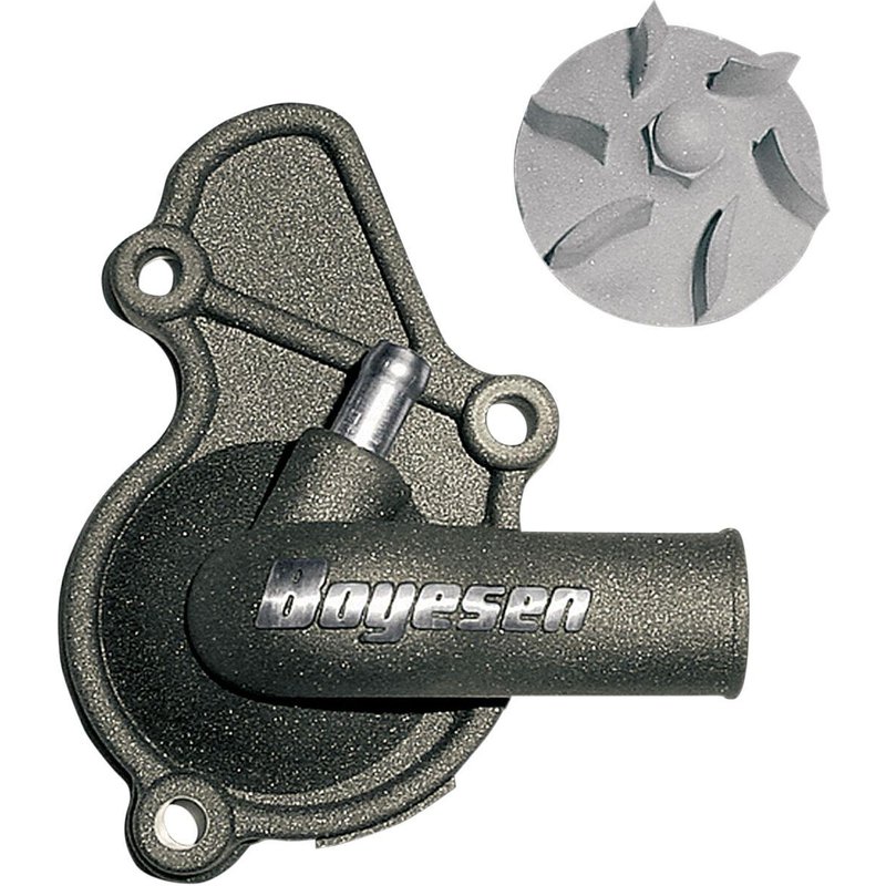 WPK-26M - Boyesen Supercooler Water Pump Cover & Impeller Kit For Suzuki RMZ450 2005-2007 - Magnesium