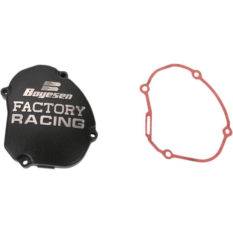 SC-33AB - Boyesen Factory Ignition Cover For Yamaha YZ125 2005-2026 - Black