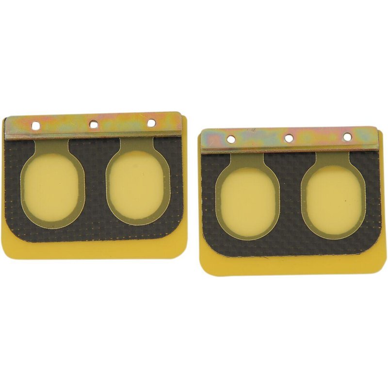 PSR-194 - Boyesen Replacement Pro Series Reed Set for RAD Valve For Kawasaki KX250 2001-2003 - Carbon Fiber/Yellow