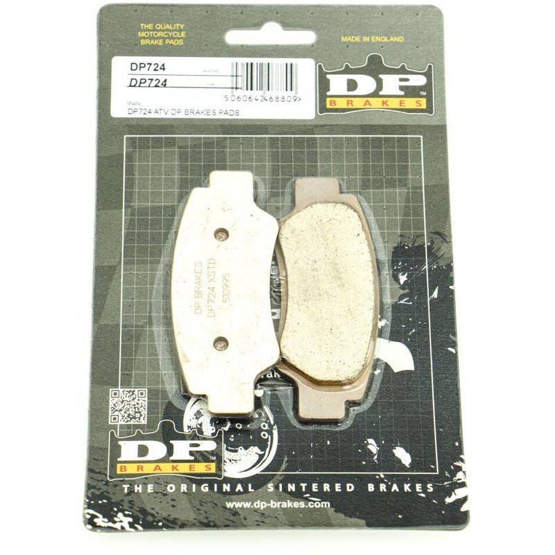 DP724 - DP Brakes Standard DP Sintered Brake Pads For Segway Fugleman 1000 4x4 UF Rear