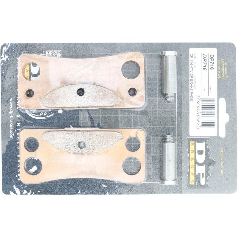 DP716 - DP Brakes Sintered Metal Brake Pads For Yamaha XC115 S 2014-2016 Front