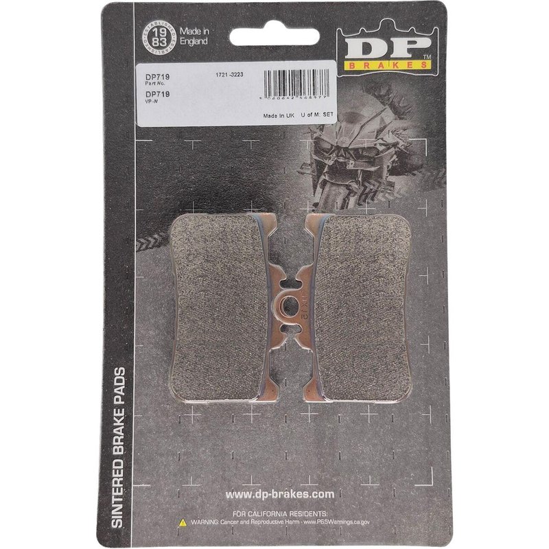 DP719 - DP Brakes Standard DP Sintered Brake Pads For Honda CB500F ABS Front