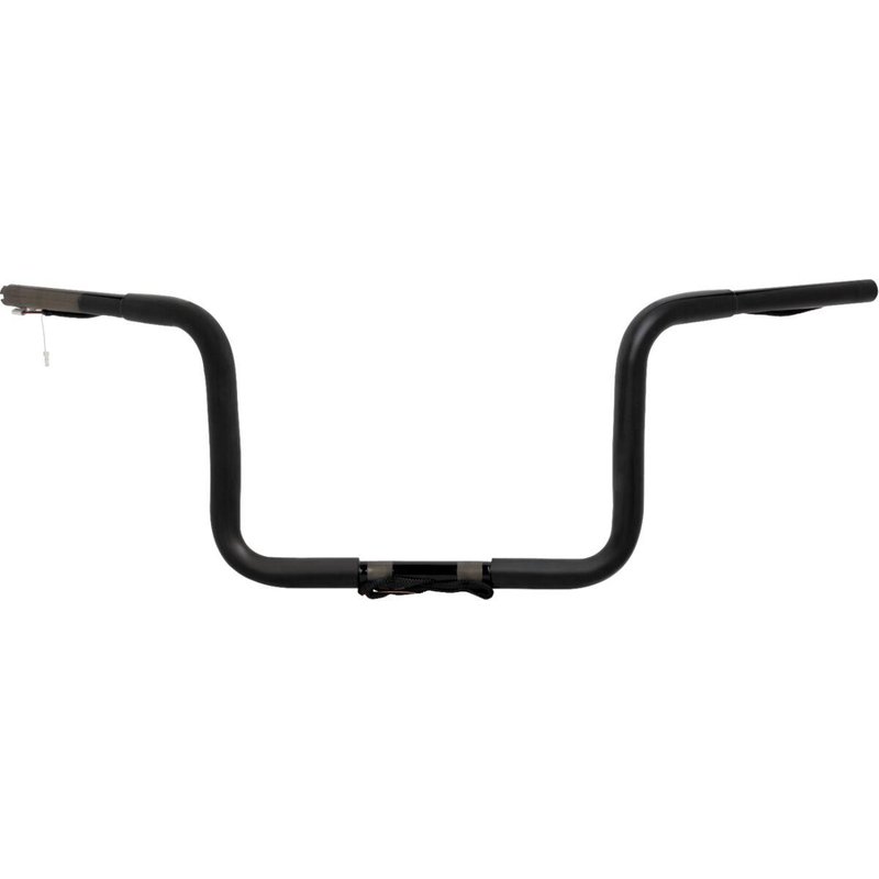 LA-7321-10BW - LA Choppers Pre-Wired Ape Handlebar For Harley Davidson FLHT 1750 ABS 2019-2022 25.5 cm (10") - Black