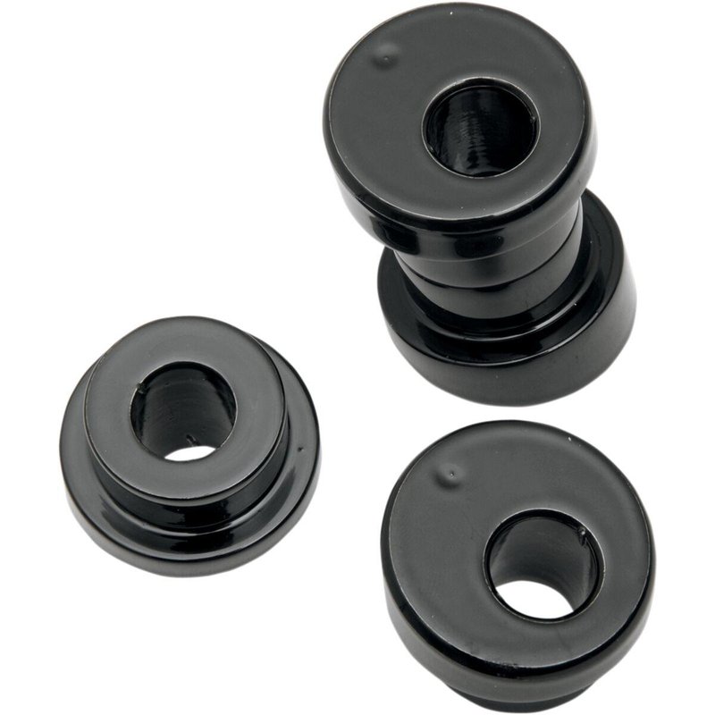 LA-7400-10B - LA Choppers Angled Handlebar Riser 5 Bushing Kit For Harley Davidson FLD 1690 2012-2013 - Black