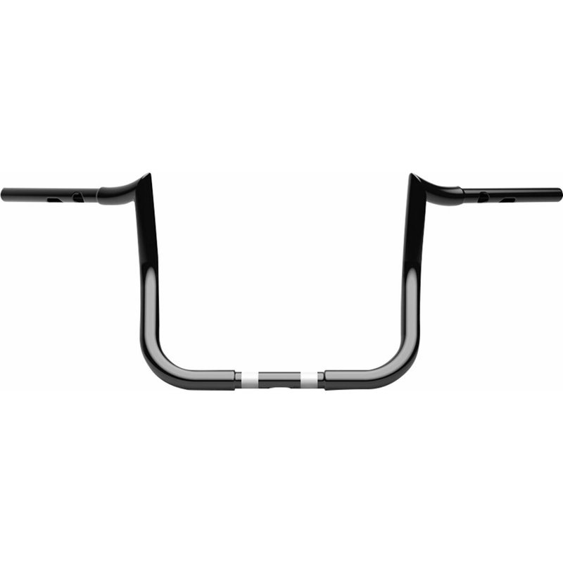 LA-7371-10B - LA Choppers 1-1/4" Prime Ape Handlebar For Harley Davidson FLHTCUTG 1868 ABS 2024 24 cm (9-1/2") - Black