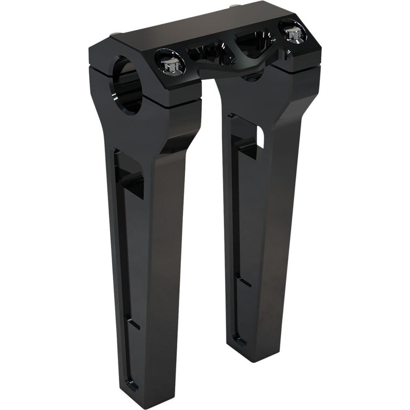 LA-7480-08B - LA Choppers Performance 1.25" Straight Risers 20.5 cm (8") - Black