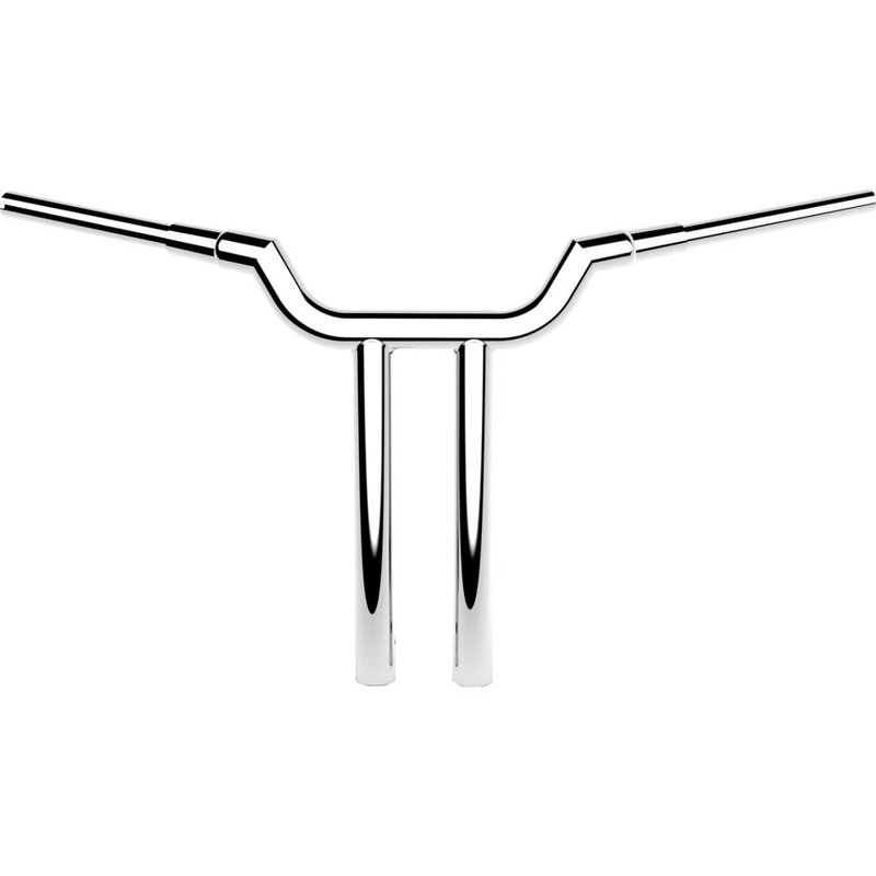 LA-7344-16 - LA Choppers Valley T-Bar Handlebars 40.5 cm (16") - Chrome