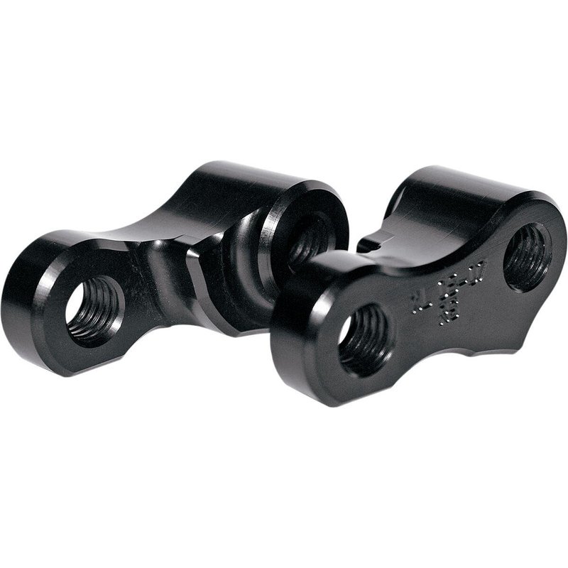 LA-7590-03B - LA Choppers Rear Lowering Kit For Harley Davidson XL1200C 2005-2015 Rear Lowers 25.40 mm (1.00") - Black