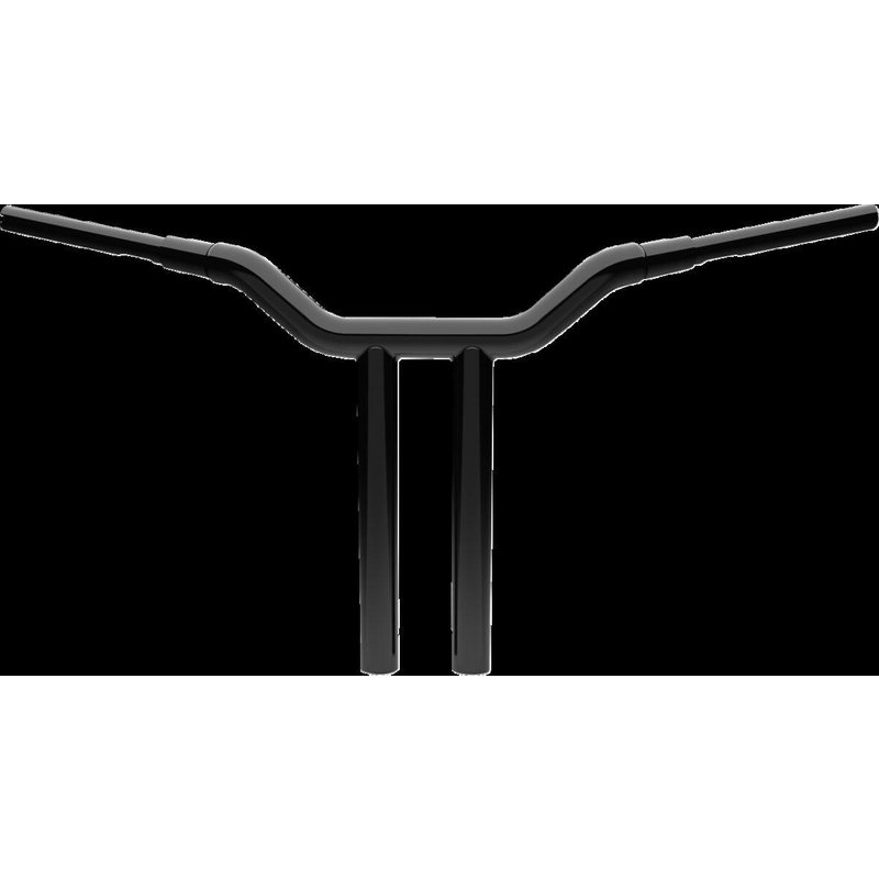 LA-7345-16B - LA Choppers 1-1/2" Kage Fighter T-Bar For Harley Davidson FLFBS 1923 ABS 2025-2026 40.5 cm (16") - Black