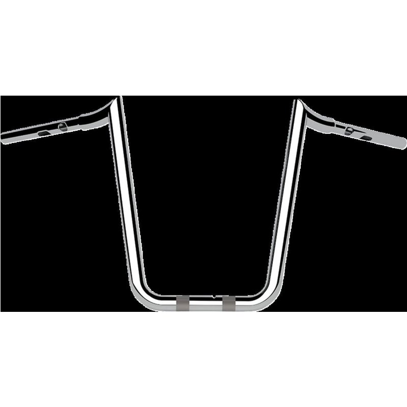LA-7359-14 - LA Choppers 1-1/4" Prime Ape Handlebar For Harley Davidson FLTRK 1868 ABS 2024 35.5 cm (14") - Chrome