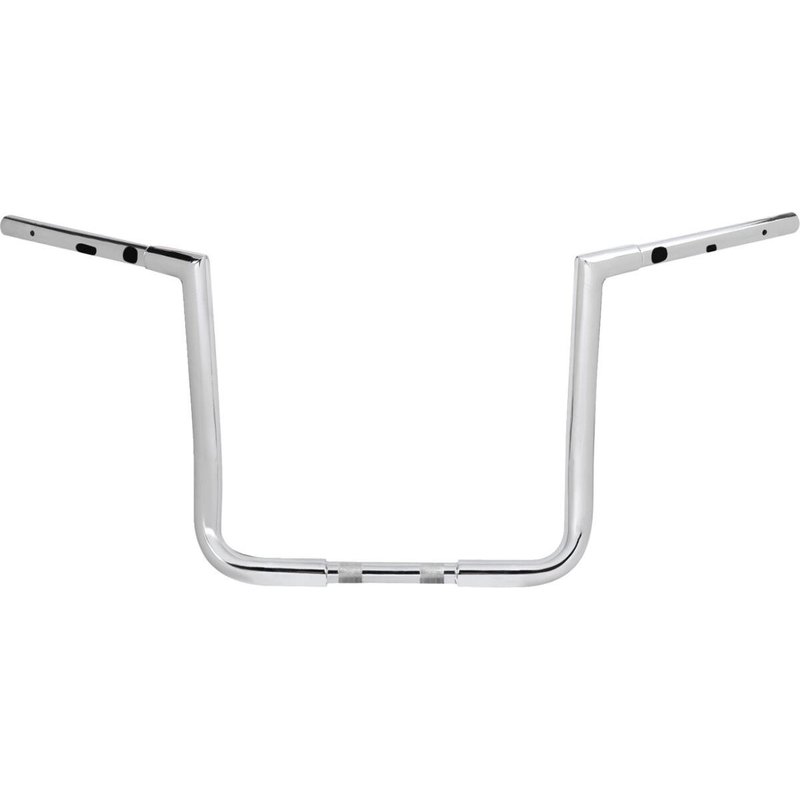 LA-7367-14W - LA Choppers Pre-Wired Twin Peaks Handlebar For Harley Davidson FLHTK 1868 ABS 2024 35.5 cm (14") - Chrome