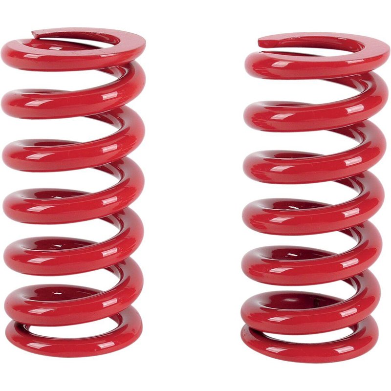 LA-8590-00 - LA Choppers Big Shock Springs For Harley Davidson FLHRS 1450 2004-2006 Rear - Red