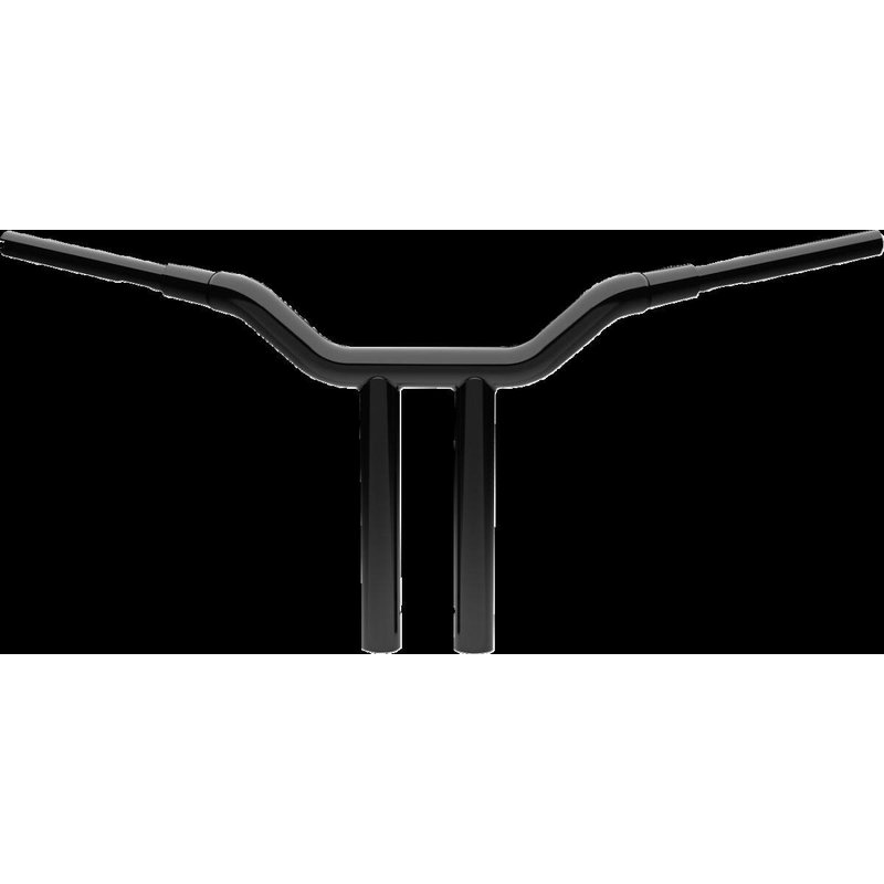 LA-7345-14B - LA Choppers 1-1/2" Kage Fighter T-Bar For Harley Davidson FLFBS 1923 ABS 2025-2026 35.5 cm (14") - Black