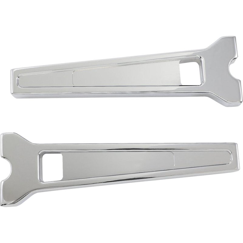 LA-7470-10C - LA Choppers Performance 1" Straight Risers 25.5 cm (10") - Chrome