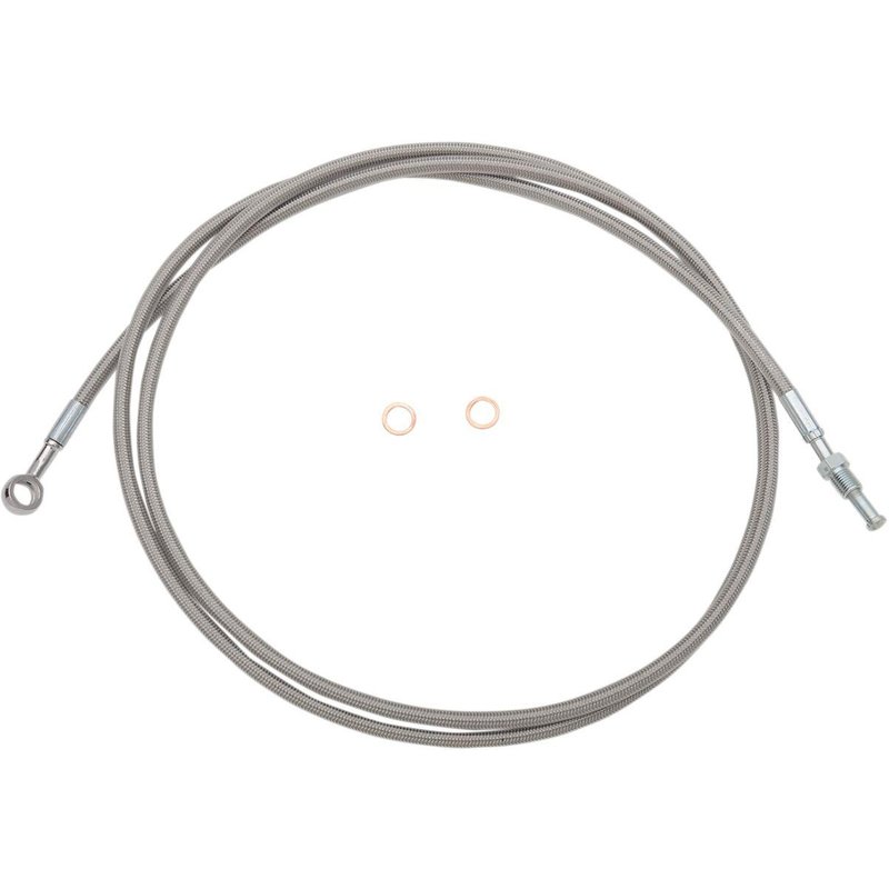LA-8052C16 - LA Choppers Clutch Hose Cable For Harley Davidson FLD 1690 ABS 2014 15-17 14FL - Clear