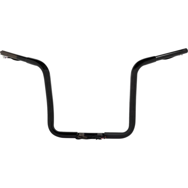 LA-7321-14BW - LA Choppers Pre-Wired Ape Handlebar For Harley Davidson FLHT 1750 ABS 2019-2022 35.5 cm (14") - Black