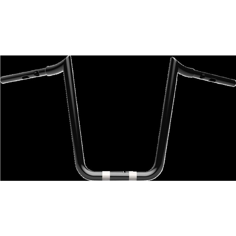 LA-7359-14B - LA Choppers 1-1/4" Prime Ape Handlebar For Harley Davidson FLTRK 1868 ABS 2024 35.5 cm (14") - Black