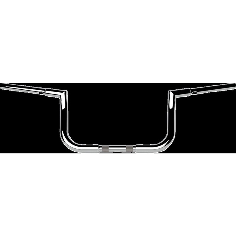 LA-7367-08 - LA Choppers 1-1/4" Twin Peaks Touring Handlebar For Harley Davidson FLHTCUTG 1868 ABS 2024 20.5 cm (8") - Chrome