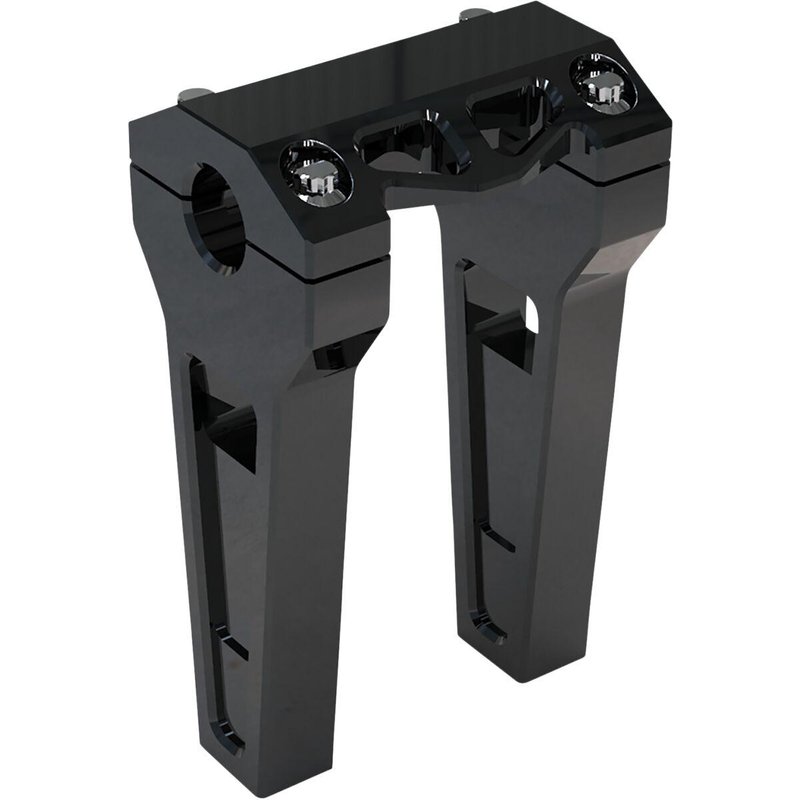 LA-7470-06B - LA Choppers Performance Straight Risers 15 cm (6") - Black