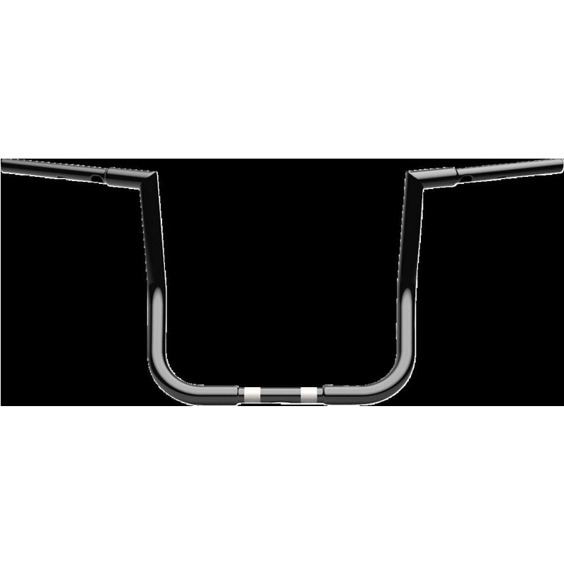 LA-7367-14B - LA Choppers 1-1/4" Twin Peaks Touring Handlebar For Harley Davidson FLHTCUTG 1868 ABS 2024 35.5 cm (14") - Black