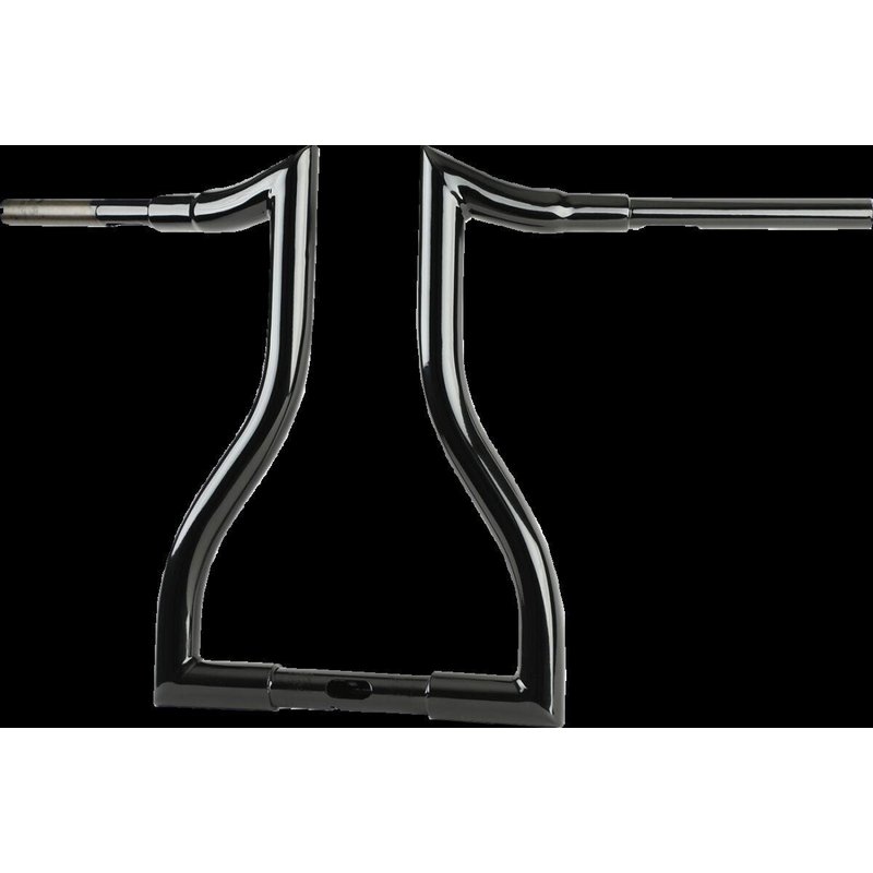 LA-7328-16B - LA Choppers Hammerhead Handlebar For Harley Davidson FLTRK 1868 ABS 2024 41.5 cm (16-1/4") - Black
