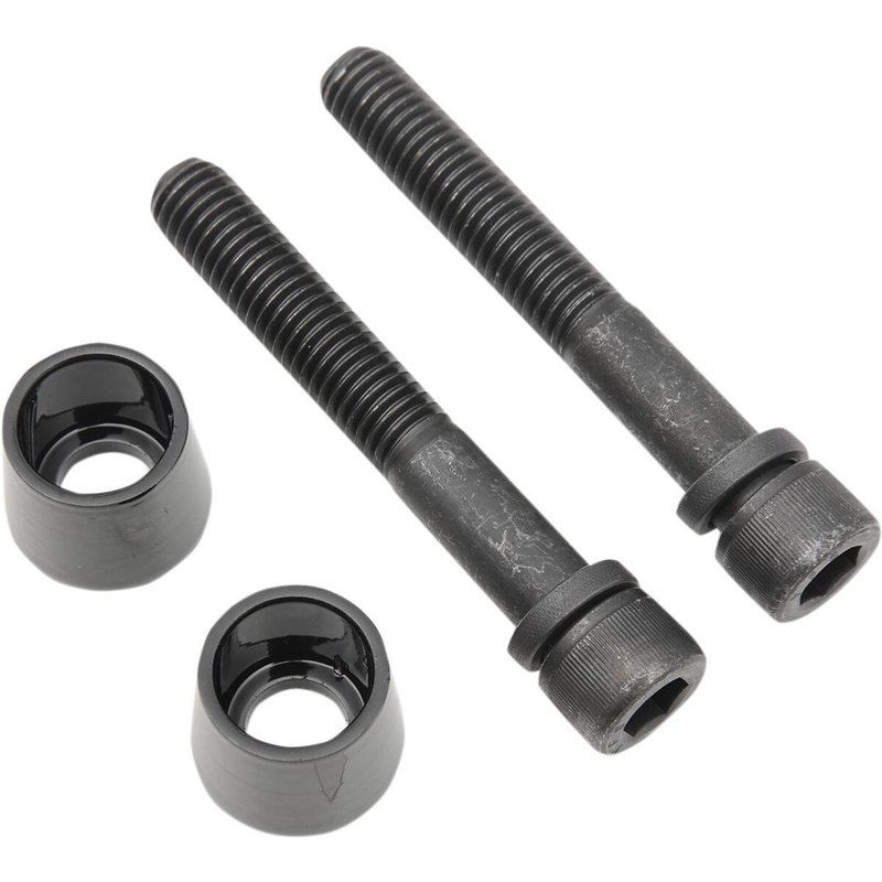 LA-7412-02B - LA Choppers Handlebar Riser Bolt Cone Kit - Black
