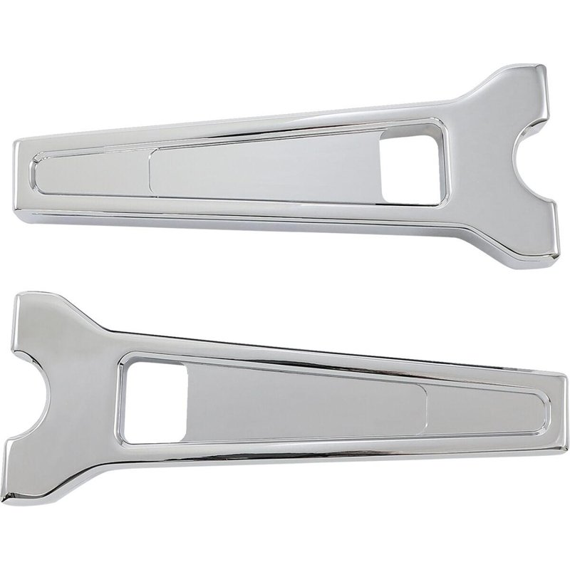 LA-7480-08C - LA Choppers Performance 1.25" Straight Risers 20.5 cm (8") - Chrome