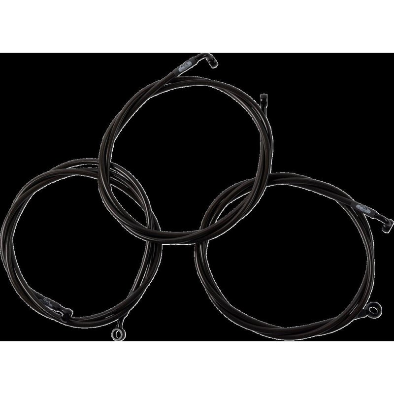 LA-8059B16M - LA Choppers Brake Line Kit For Harley Davidson FLHRXS 1868 ABS 2024 15-17 FL 24+