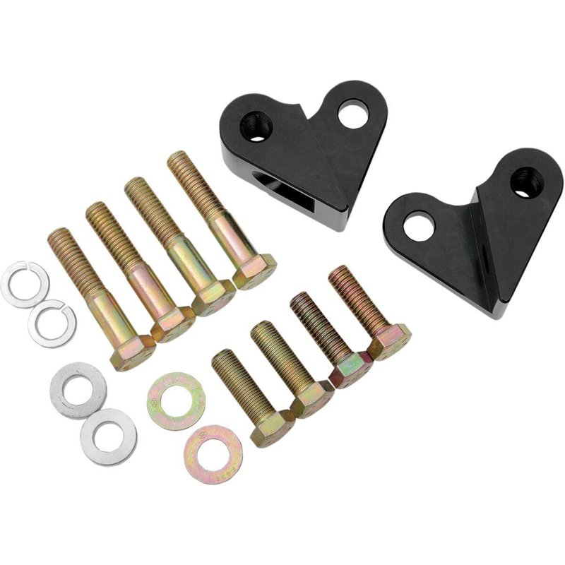 LA-7500-01 - LA Choppers Rear Lowering Kit For Harley Davidson FLHR 1340 1997-1998 Rear Lowers 25.40 mm (1.00") - Black