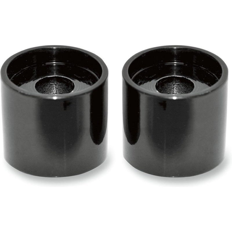 LA-7413-01B - LA Choppers Handlebar Riser Extensions 1" - 1" - Black/Gloss