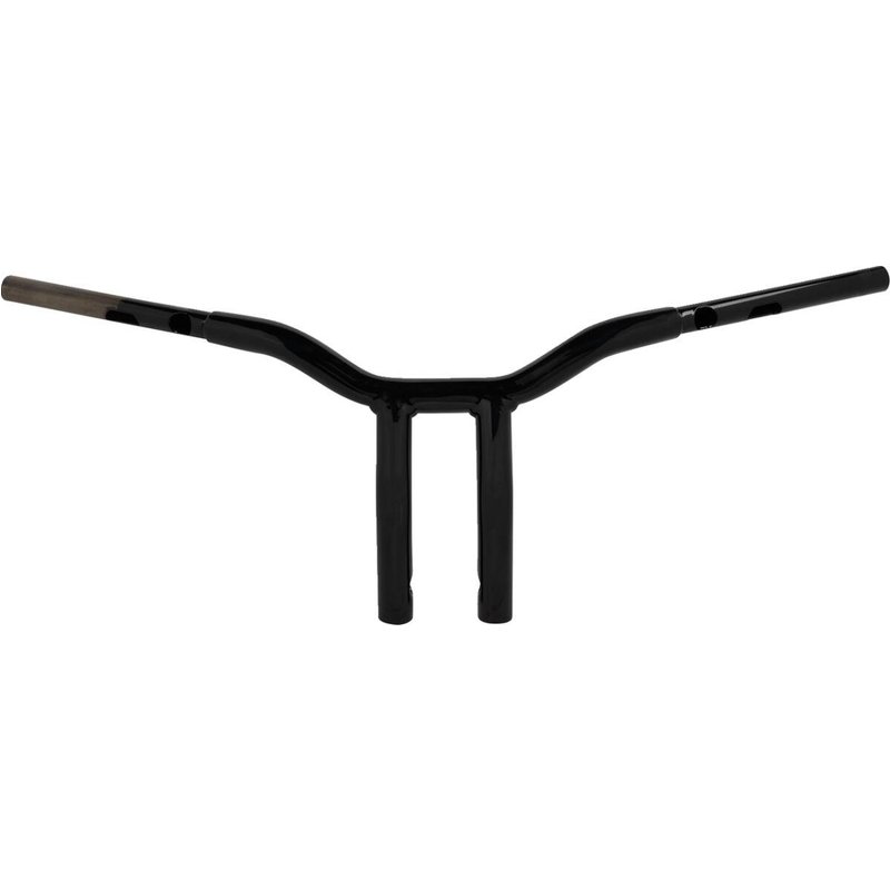 LA-7369-10B - LA Choppers One Piece Kage Fighter Pullback Riser Handlebar For Harley Davidson FLFBS 1923 ABS 2025 25.5 cm (10") - Black