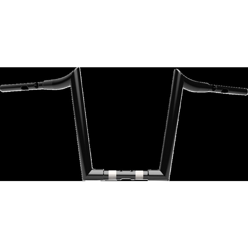 LA-7377-14B - LA Choppers 1-1/2" Grande Prime Ape Hanger Handlebar For Harley Davidson FLFBS 1923 ABS 2025 36 cm (14-1/4") - Black