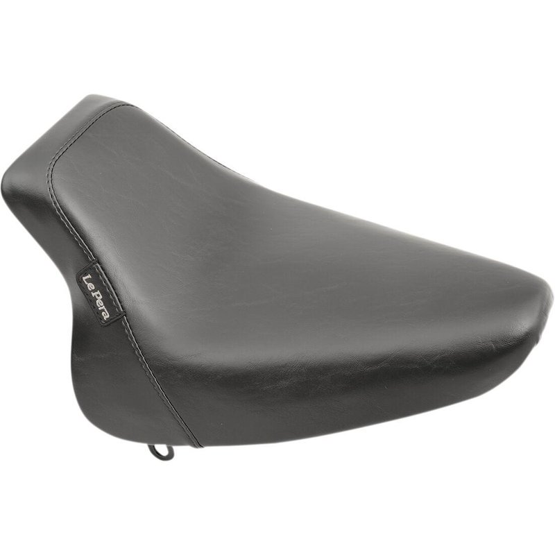 LX-007 - LE Pera Bare Bones Solo Foam Seat For Harley Davidson FLST 1450 2006 Smooth - Black