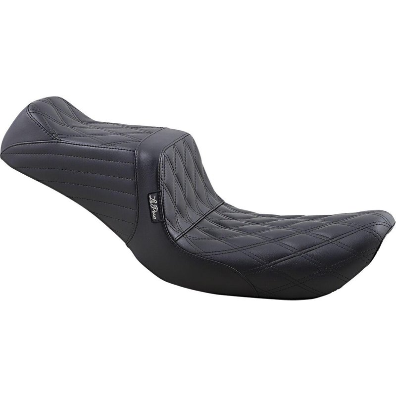 LN-581DD - LE Pera Tailwhip Seat For Harley Davidson FXD 1340 1996-1998 Double Diamond - Black