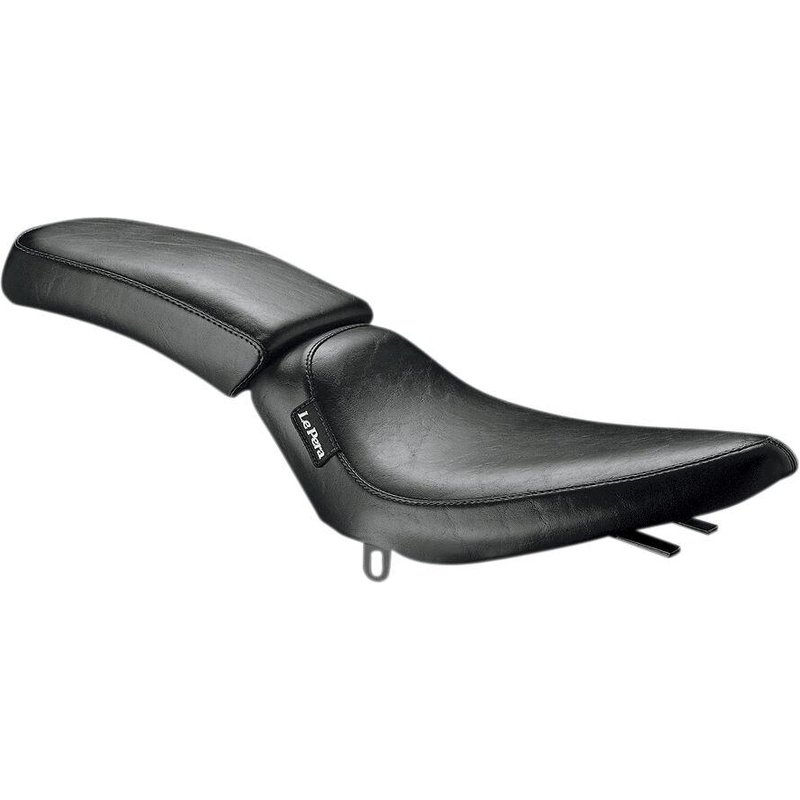 LN-852 - LE Pera Silhouette Solo Seat For Harley Davidson FL 1200 1964-1977 Smooth - Black