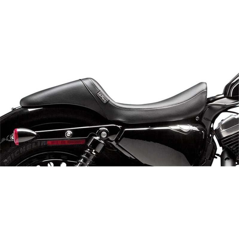 LC-542DLS - LE Pera Daytona Sport Daddy Long Legs Seat For Harley Davidson XL1200C 2004-2020 Smooth 11 x 17" - Black