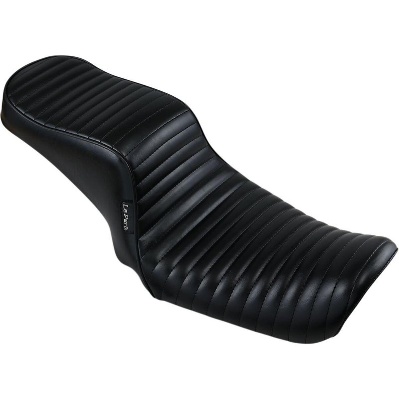 LK-021PT - LE Pera Cherokee Seat For Harley Davidson FLD 1690 2012-2013 Pleated - Black
