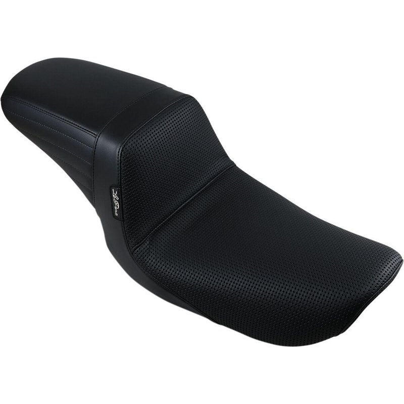 LN-591BW - LE Pera Kickflip Seat For Harley Davidson FXD 1340 1996-1998 Basketweave - Black