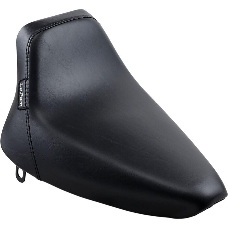 LN-007 - LE Pera Bare Bones Solo Foam Seat For Harley Davidson FLST 1340 1986-1990 Smooth - Black