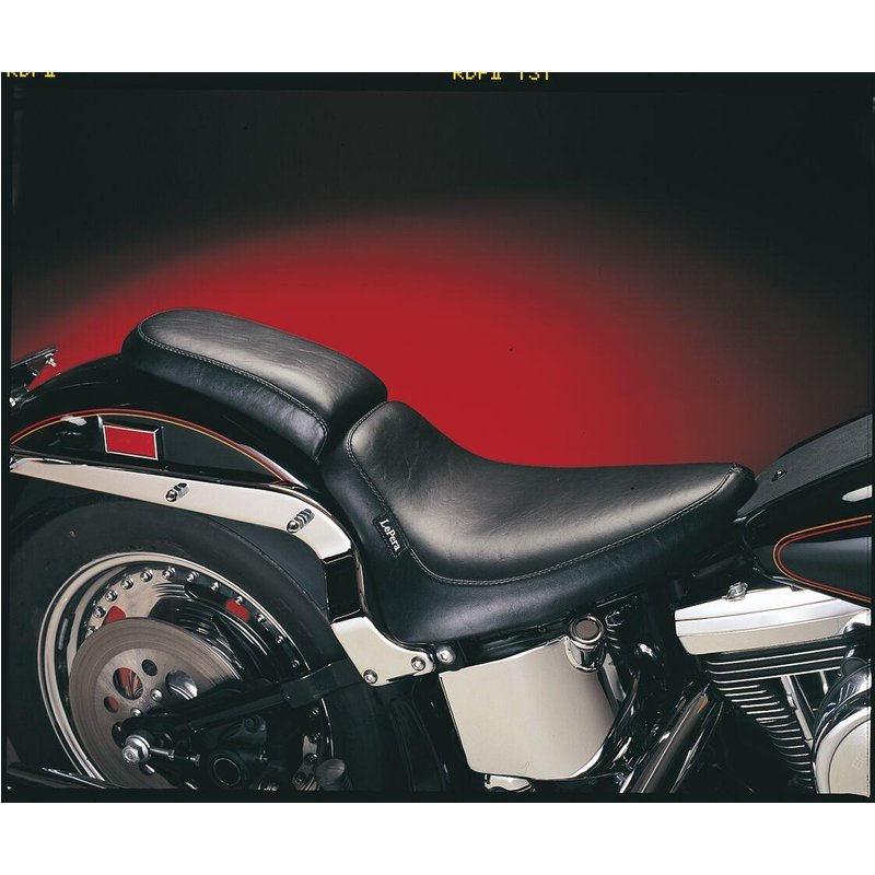 LN-850P - LE Pera Silhouette Foam Pillion Pad For Harley Davidson FLST 1340 1986-1990 - Black